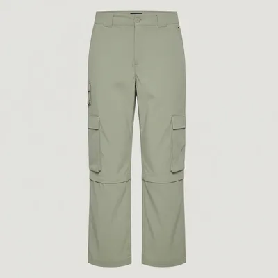Produktbild von TOMMY JEANS Damen Zip-Off Cargo Hose TJW Claire Faded Willow Gr. S Wanderhose