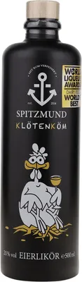 Produktbild von Spitzmund Klötenköm - Eierlikör mit feiner jamaikanischer Rumnote