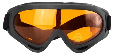 Produktbild von UV400-Schutz, winddicht, stoßfest, Motorrad-Sport-Skibrille (orange)