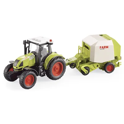 Obrázok produktu pre Traktor s prívesom pre stervačník 1:16