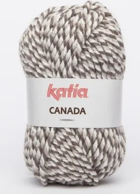 Produktbild von CANADA von Katia - MARRÓN/BEIGE/CRUDO (101) - 100 g / ca. 75 m Wolle