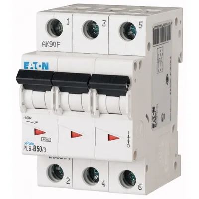 Obrázok produktu pre EATON Istič EATON PL6 3p/50/B