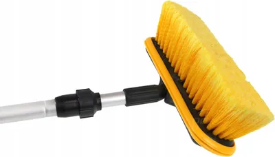 Produktbild von Autobürste mit Teleskopstiel und Wasseranschluss 120-200 cm