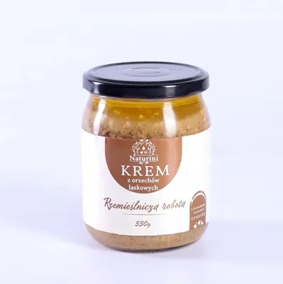 Zdjęcie produktu dla Krem Z Orzechów Laskowych 530G 100% Crunchy