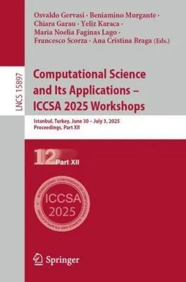 Produktbild von Computational Science and Its Applications - ICCSA 2025 Workshops