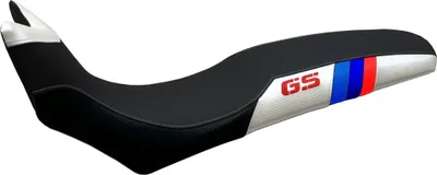 Immagine prodotto di Rivestimento copri sella Barone Anniversary specifico 1WH con logo per BMW f 700/800 gs