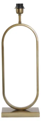 Produktbild von Lampenfuß - Bronzefarben - Metall - 21 x 55 cm