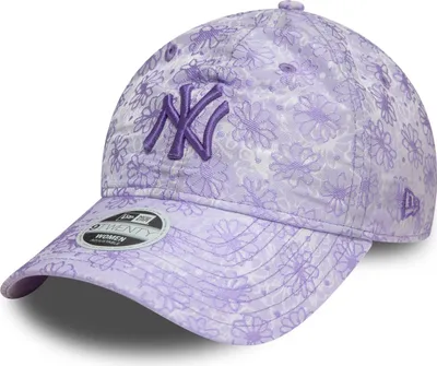 Produktbild von New Era 9Twenty Damen Cap - FLORAL New York Yankees purple