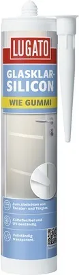 Produktbild von Lugato Glasklar-Silikon Wie Gummi transparant 310 ml