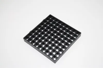 Produktbild von Kunststoff Gitterdeckel schwarz Bodenablauf Oberflächenwasser