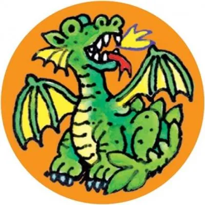 Produktbild von Mini Button Drache