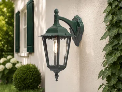 Produktbild von Konstsmide Firenze Down grün lackiertes Aluminium, klares Glas 7212-600