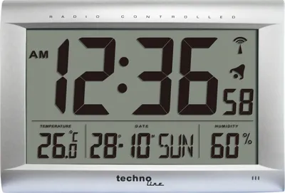 Obrázok produktu pre technoline nástenné hodiny WS 8009 digitálne