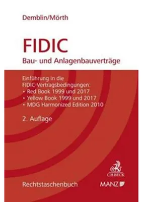 Obrázok produktu pre FIDIC Bau- und Anlagenbauverträge