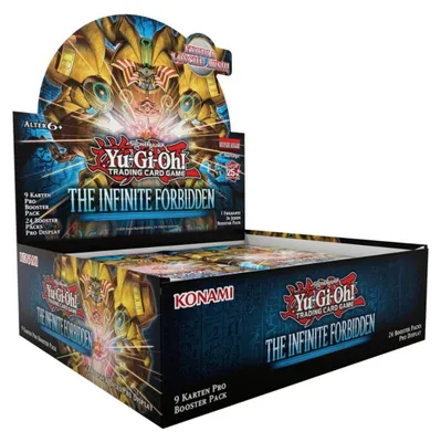 Produktbild von Yu-Gi-Oh! The Infinite Forbidden Display Deutsch – Booster Display mit 24 Packs