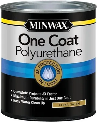 Produktbild von Minwax One Coat Holzlack 946ml SATIN
