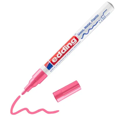 Obrázek produktu pro Edding značkovač 751 růžový lakový