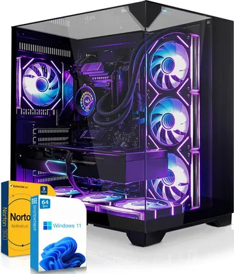 Produktbild von SYSTEMTREFF High-End Gaming PC - Ryzen 9 9950X3D - AMD Radeon RX 9070 XT 16GB - 32GB DDR5 - 2TB NVMe - Windows 11 Pro - Desktop