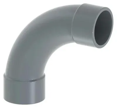 Productafbeelding van Georg Fischer, bocht 90°, PVC-U, diameter 25 mm, 1 stuk.