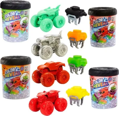 Immagine prodotto di Hot Wheels Monster trucks rivelano i colori HJF39