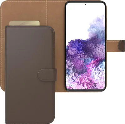 Zdjęcie produktu dla Etui biznesowe EAZY CASE do Samsunga Galaxy S20 Plus / S20 Plus 5G z klapką, etui na telefon z wysokiej jakości sztucznej skóry z przegródką na karty
