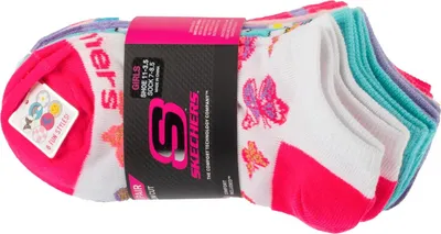 Produktbild von Skechers 6pk Girls Butterfly Socks S601234-MULT
