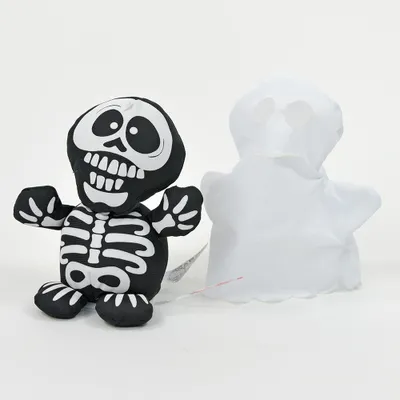 Produktbild von Kögler Labertier Geist Buhu plappert alles nach Wackelkopf Halloween Partygag