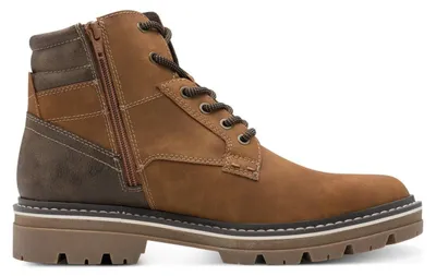 Produktbild von s.Oliver Herren Stiefel zum Schnüren Wasserabweisend Vegan, Braun (Cognac), 42 E