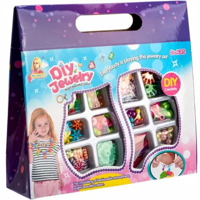Obrázek produktu pro NORIMPEX Diy Jewelry Korálky na výrobu šperků Kreativní sada