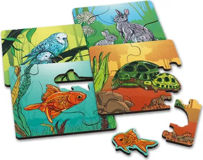 Produktbild von Vemkel Puzzle aus Holz Mama und Baby