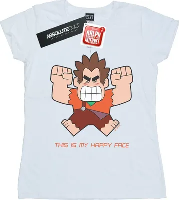 Produktbild von Disney - "Wreck It Ralph" T-Shirt für Damen BI44953 (M) (Weiß)