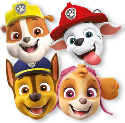 Produktbild von amscan PAW 8 MASKEN PAPIER Sonstige