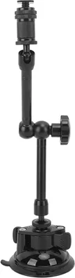 Image de Support à ventouse robuste, durable et universel pour caméras d'action et DSLR