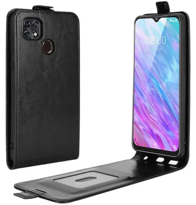 Immagine prodotto di Flip Custodia per telefono cellulare nero per ZTE Blade 10 Smart Blade 20 Casi di copertura del caso