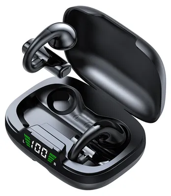 Produktbild von Clip-on-Ohr-JR03-Ring aus echtem Kupfer, geringer Energieverbrauch und nicht sensorisch zu tragendes BT-Headset