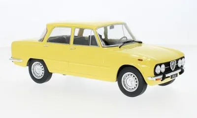 Produktbild von MCG MCG18334 - 1:18 Alfa Romeo Giulia Nuova Super, hellgelb, 1974 - Neu