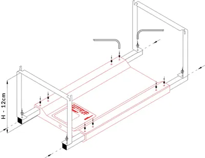 Zdjęcie produktu dla SKylight Hyperbar Regulowany Uchwyt Krawędziowy