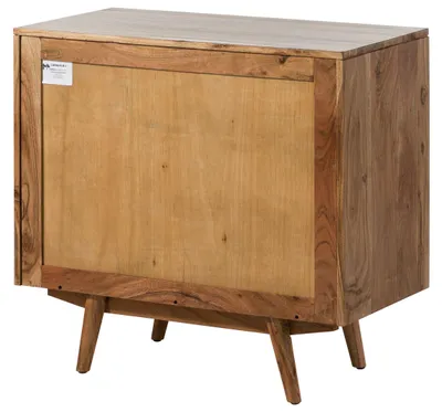 Immagine prodotto di MASSIVMOEBEL24 | MOSAYK #113 Comò in legno di acacia laccato / natur 80x42x75