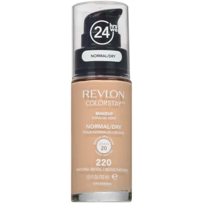 Zdjęcie produktu dla Revlon Colorstay Makeup Normal Dry Skin 30 ml - 220 Natural Beige