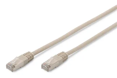Imagen del producto de Cable de conexión DIGITUS, categoría 5e, F/UTP, 5,0 metros, color gris