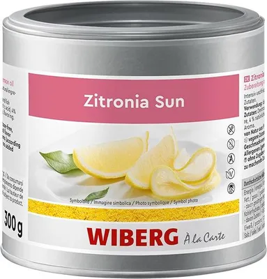 Produktbild von WIBERG Zitronia Sun Zubereitung mit natürlichem Zitronenöl 300g
