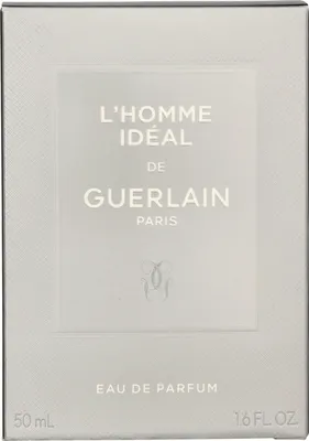 Produktbild von Guerlain L'Homme Idéal, Männer, 50 ml, Nicht nachfüllbare Flasche, Almond, Vanilla Tincture, Leather Note, Spray, Alcohol, aqua (water), parfum (fragrance), limonene, linalool, ethylhexyl methoxycinnamate,...