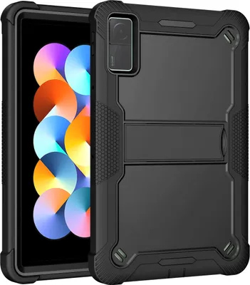 Produktbild von Schutzhülle für Xiaomi Redmi Pad 10,61" 2022 Robust Hybrid Tablet Hülle mit Ständer Schwarz