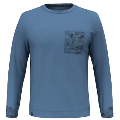 Obrázek produktu pro Pánský svetr Lavaredo Hemp - Salewa, barva:8100 java blue, velikost:46/S