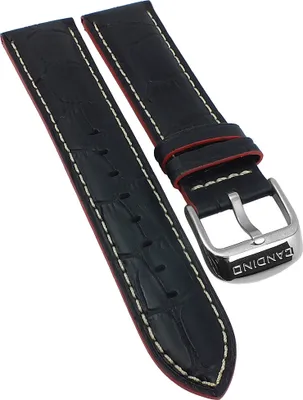 Produktbild von Candino Gents Sport Chrono | Uhrenarmband 22mm Leder schwarz | C4681