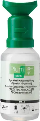 Produktbild von PLUM Augenspülflasche 200ml - Augenspüllösung Augenspülung Augendusche Spülung