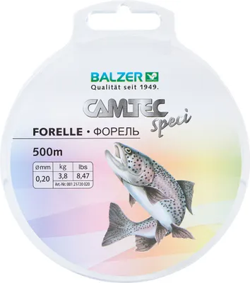 Produktbild von Balzer Camtec Speci Forelle 0,20mm, 500m