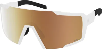 Produktbild von Scott Shield Compact Light Sensitive Sonnenbrille white matt AMP LS gold chrome S1-3