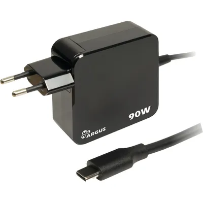 Zdjęcie produktu dla Inter Tech 88882228 Inter-Tech PD-Charger USB C,PSU PD-2090, PD 90W, schwarz