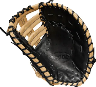 Obrázek produktu pro Wilson WBW100980125 12,5palcová kožená baseballová hůl A2000 1679SS pro první metu | chytání pravou rukou